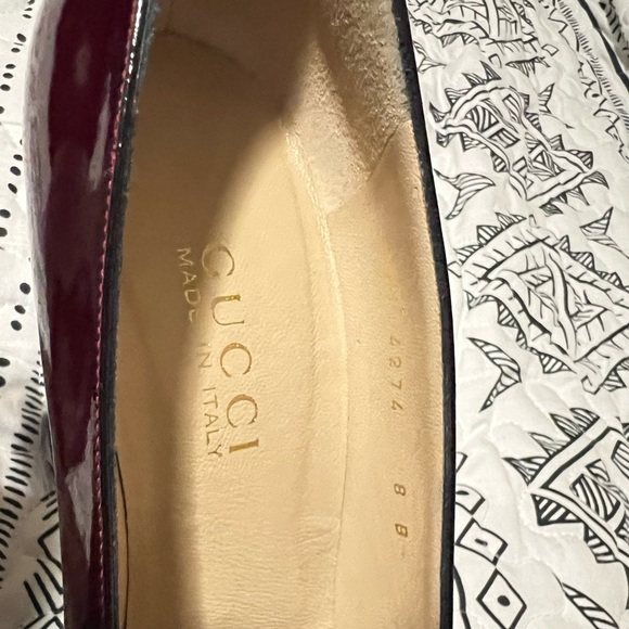 Gucci horsebit block heel square toe - Picture 7 of 10